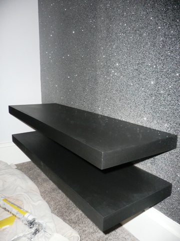 home office cabinets and 

shelving installations