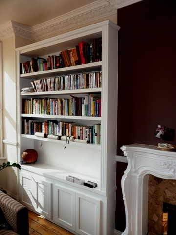 home office cabinets and 

shelving installations